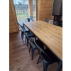 Stół z blatem dębowym - Solid Oak